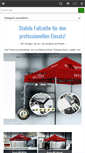 Mobile Screenshot of profi-faltzelt.de